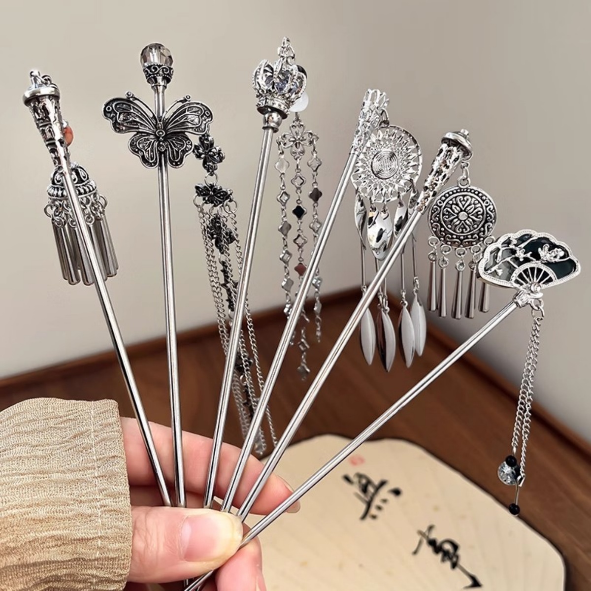Hair Fork Stick - Элегантная женская заколка для волос, античное