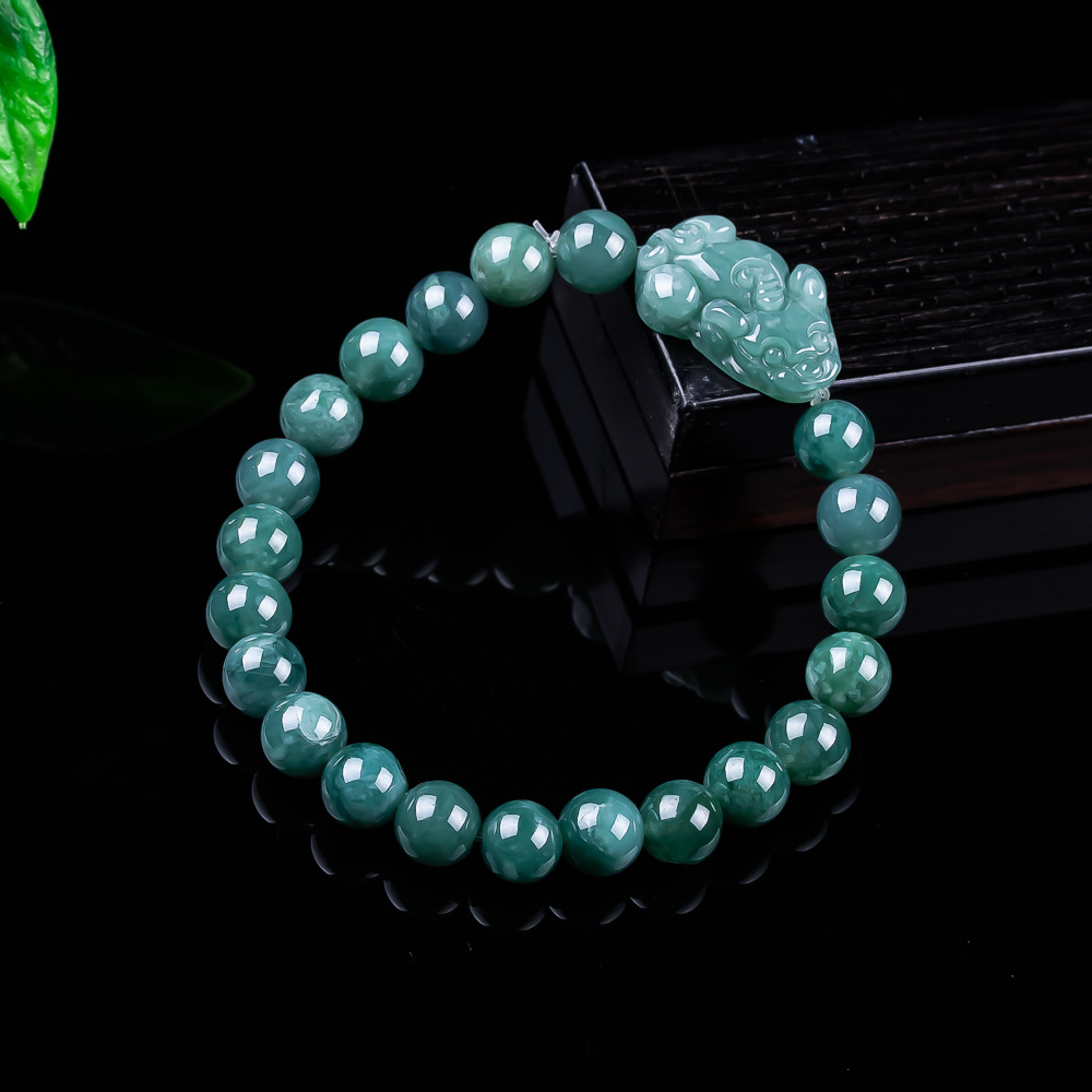 Women Accessories Jewelry - Натуральный браслет из бирманского жадеита с