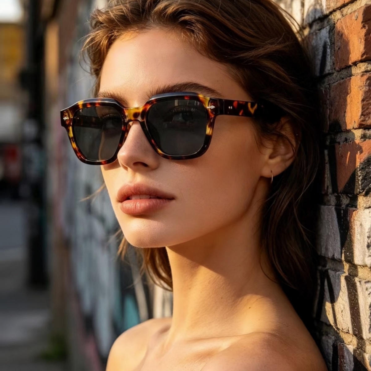 Women'S Accessories Accessorize - 1 шт. Модные квадратные солнцезащитные очки