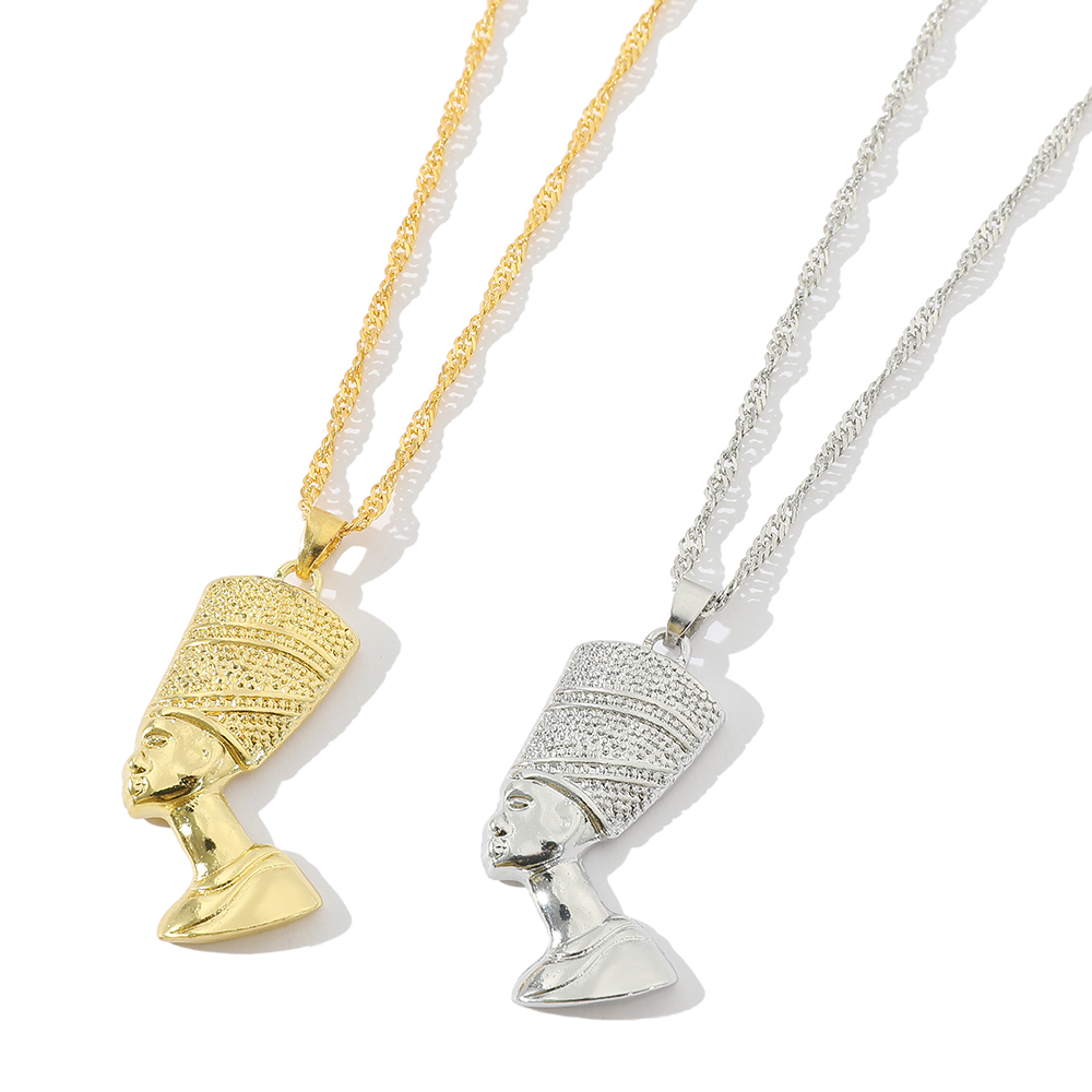 Women'S Egyptian Accessories - Кулон-ожерелье Anniyo «Египетская царица Нефертити» для
