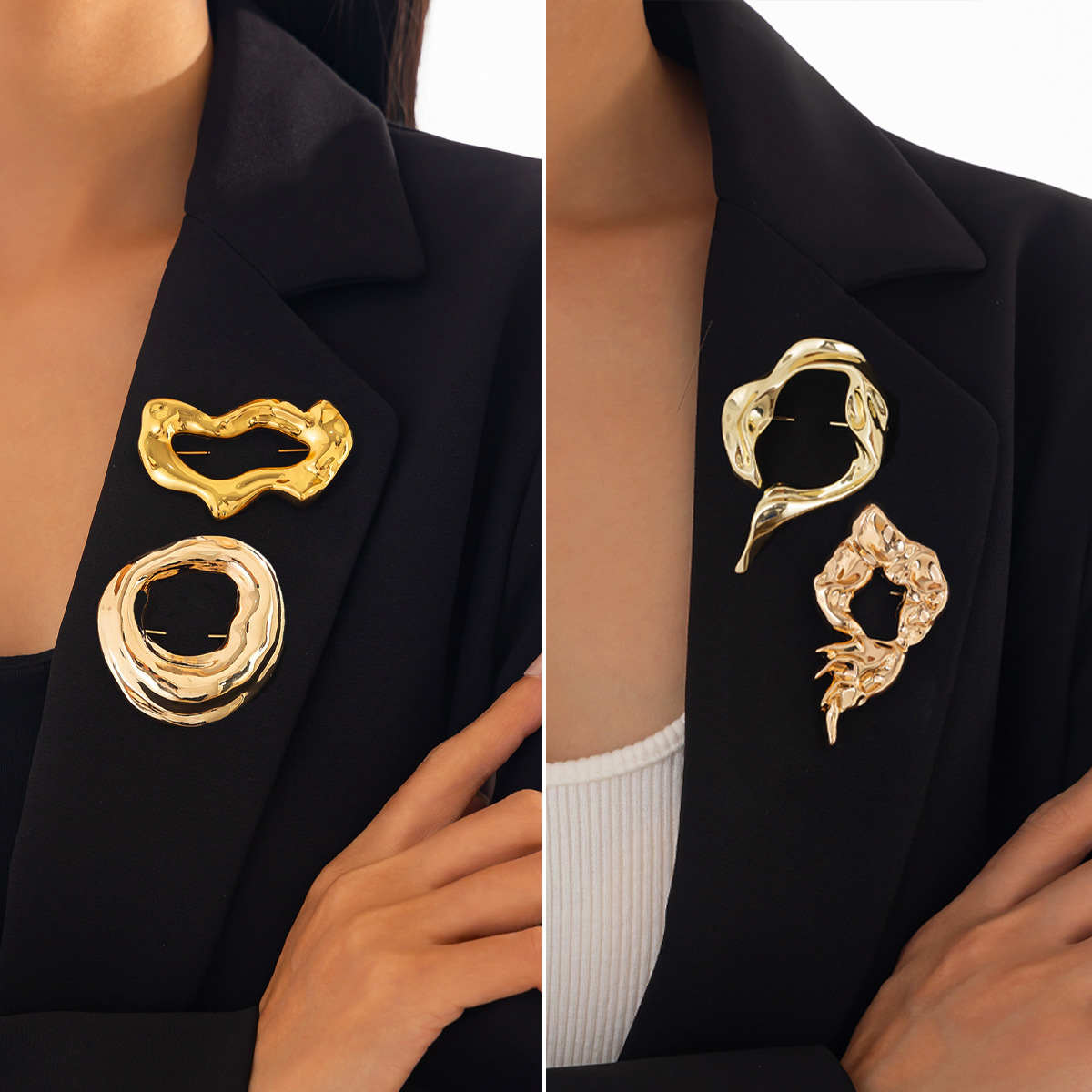 Women Accessories Jewelry - Новые модные броши нестандартной формы для