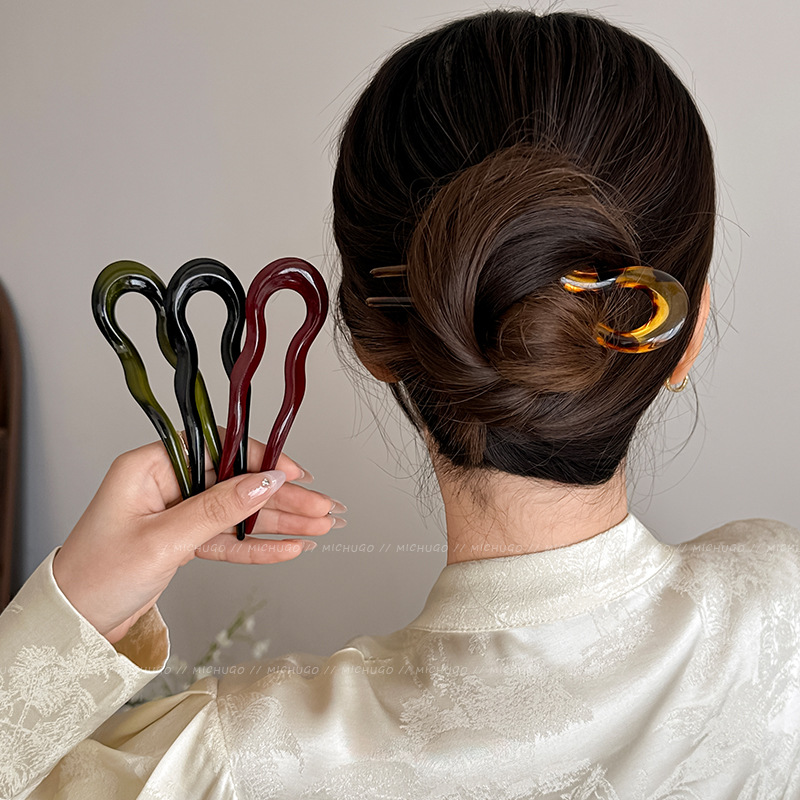 Hair Fork Stick - Модная U-образная заколка для волос 2026
