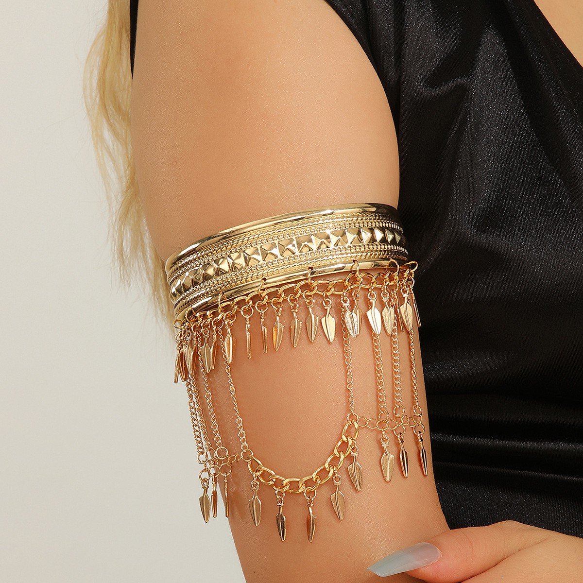 Women'S Egyptian Accessories - Модный браслет-манжета на предплечье с золотистыми
