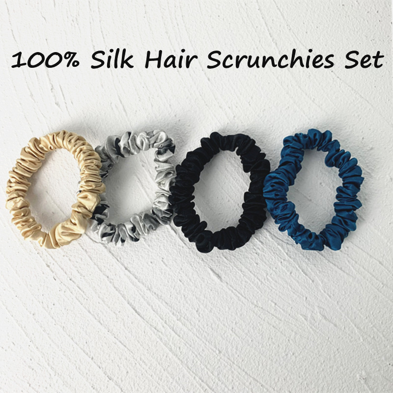 Scrunchie Satin Set - 3 шт., набор резинок для волос