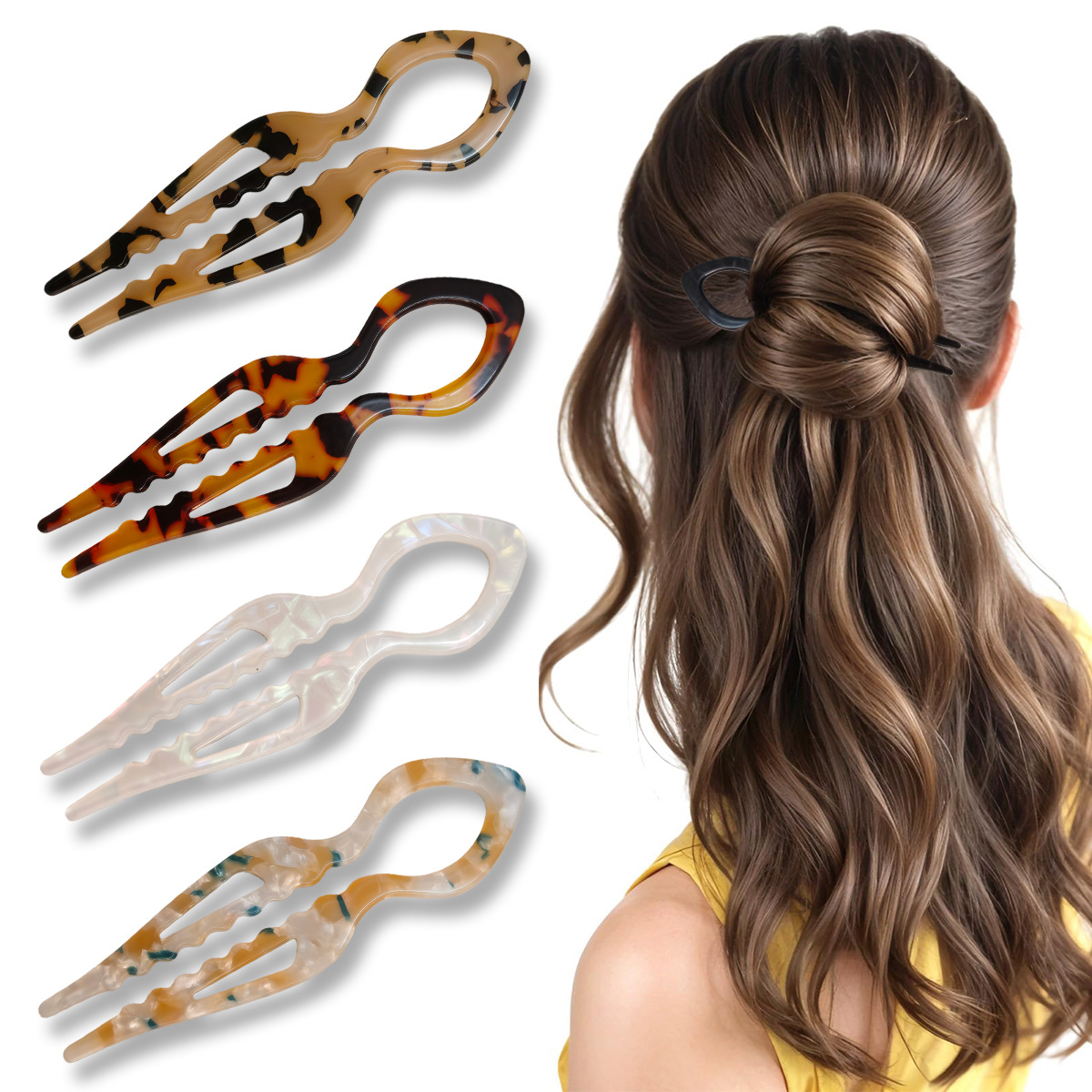 U-образные палочки для волос,  – обзор и цена Hair Fork Stick