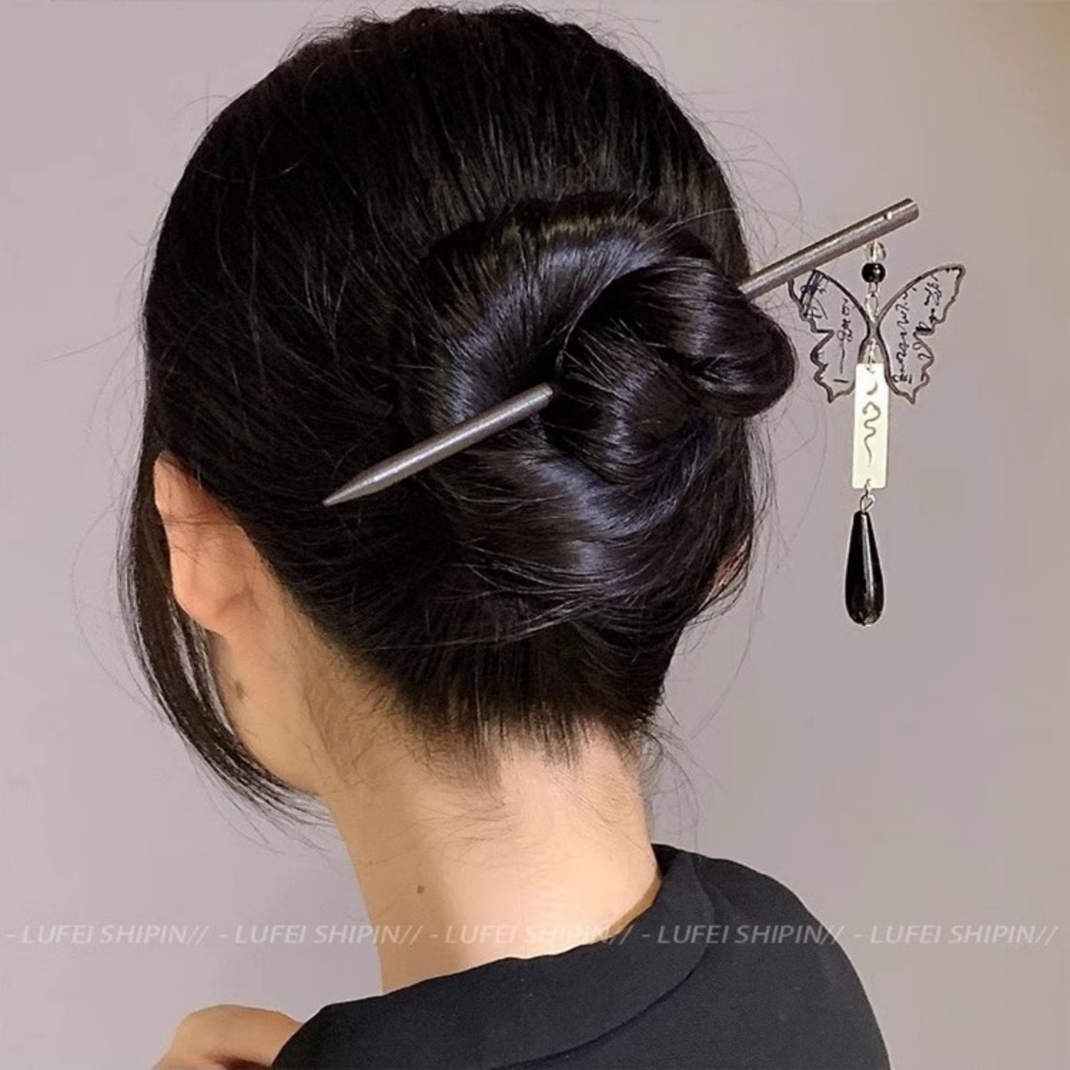 Легкая роскошная деревянная за – обзор и цена Hair Fork Stick