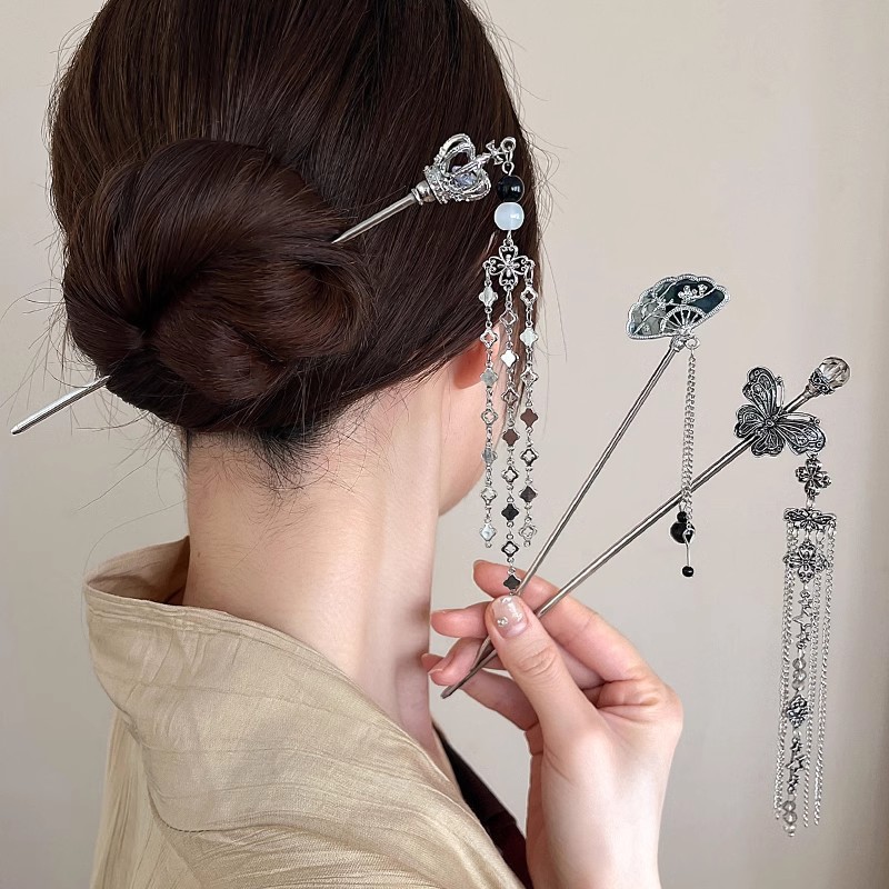 Элегантная женская заколка для – обзор и цена Hair Fork Stick