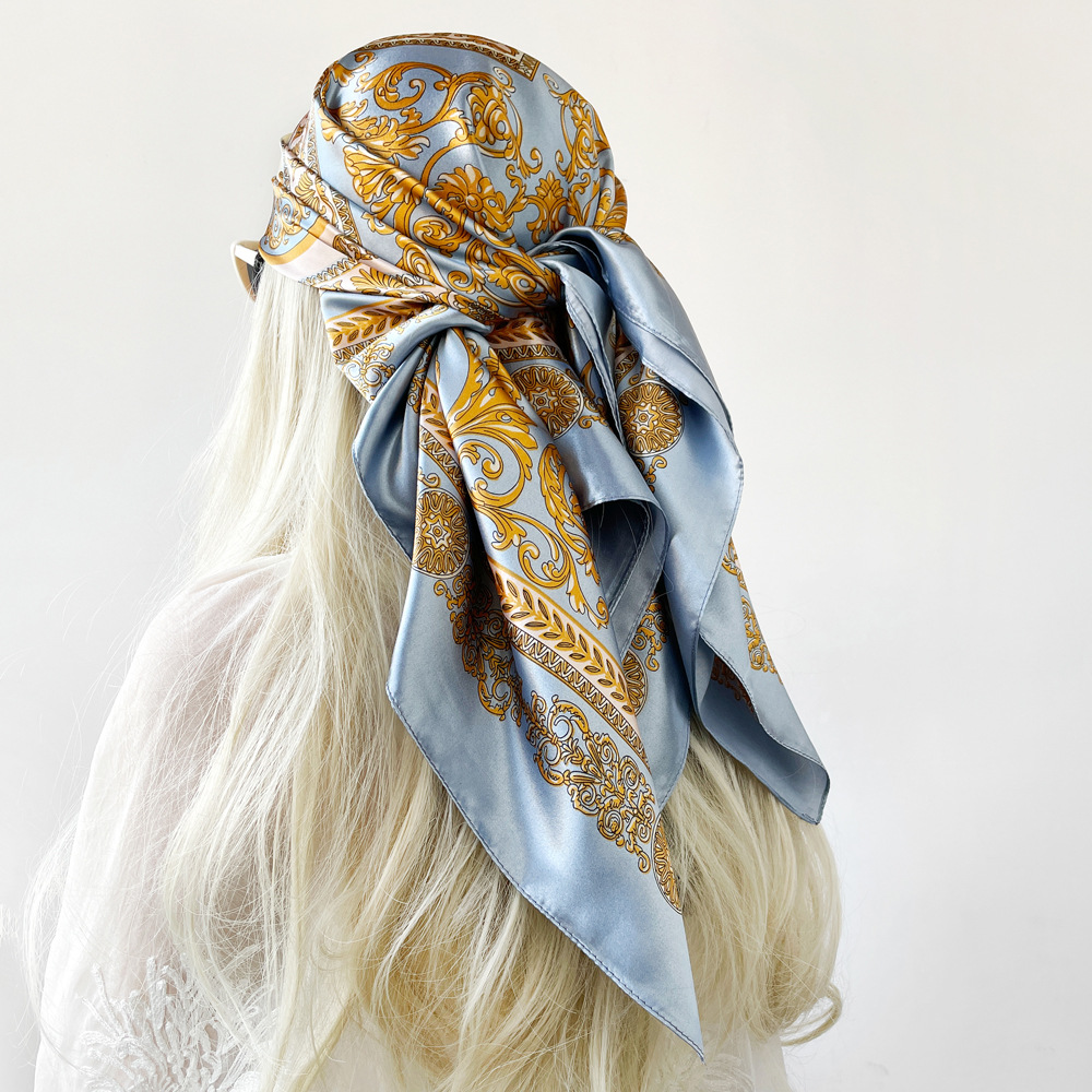Шелковая атласная квадратная ш – обзор и цена Silk Scarf Square