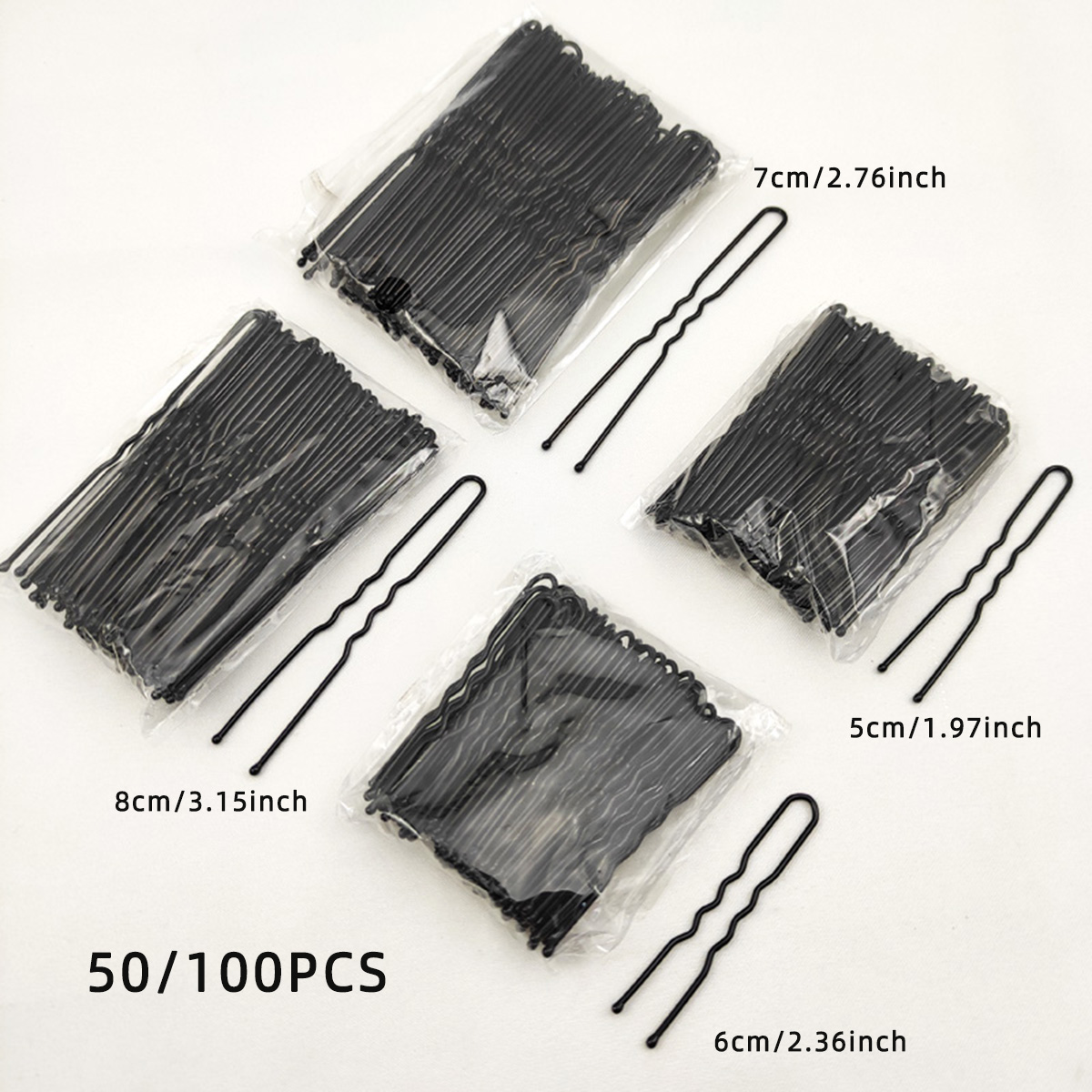 50/100 шт. женские 5/6/7/8 см  – обзор и цена Hair Fork Stick