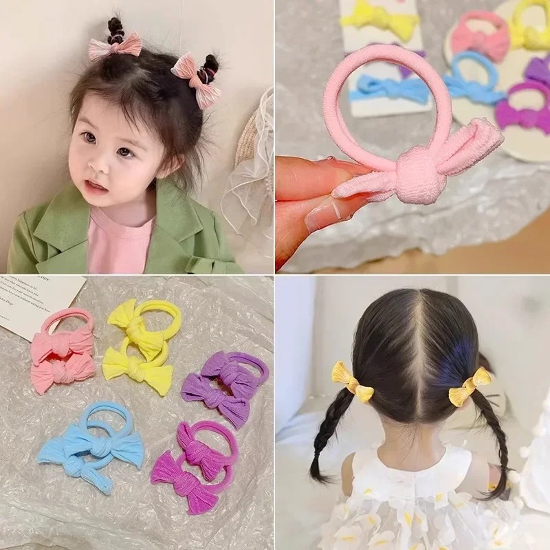 5 шт./компл., милый бант, одно – обзор и цена Scrunchie Satin Set