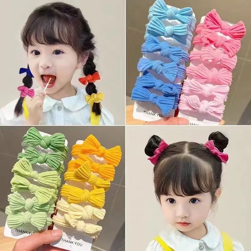 5 шт./компл., милый бант, одно – обзор и цена Scrunchie Satin Set