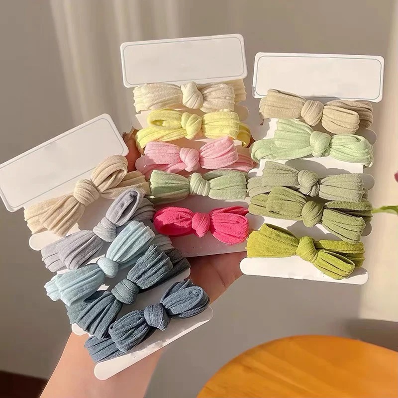 5 шт./компл., милый бант, одно – обзор и цена Scrunchie Satin Set