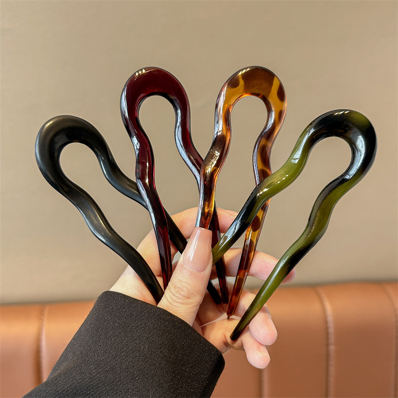 U-образная вилка для волос, мо – обзор и цена Hair Fork Stick
