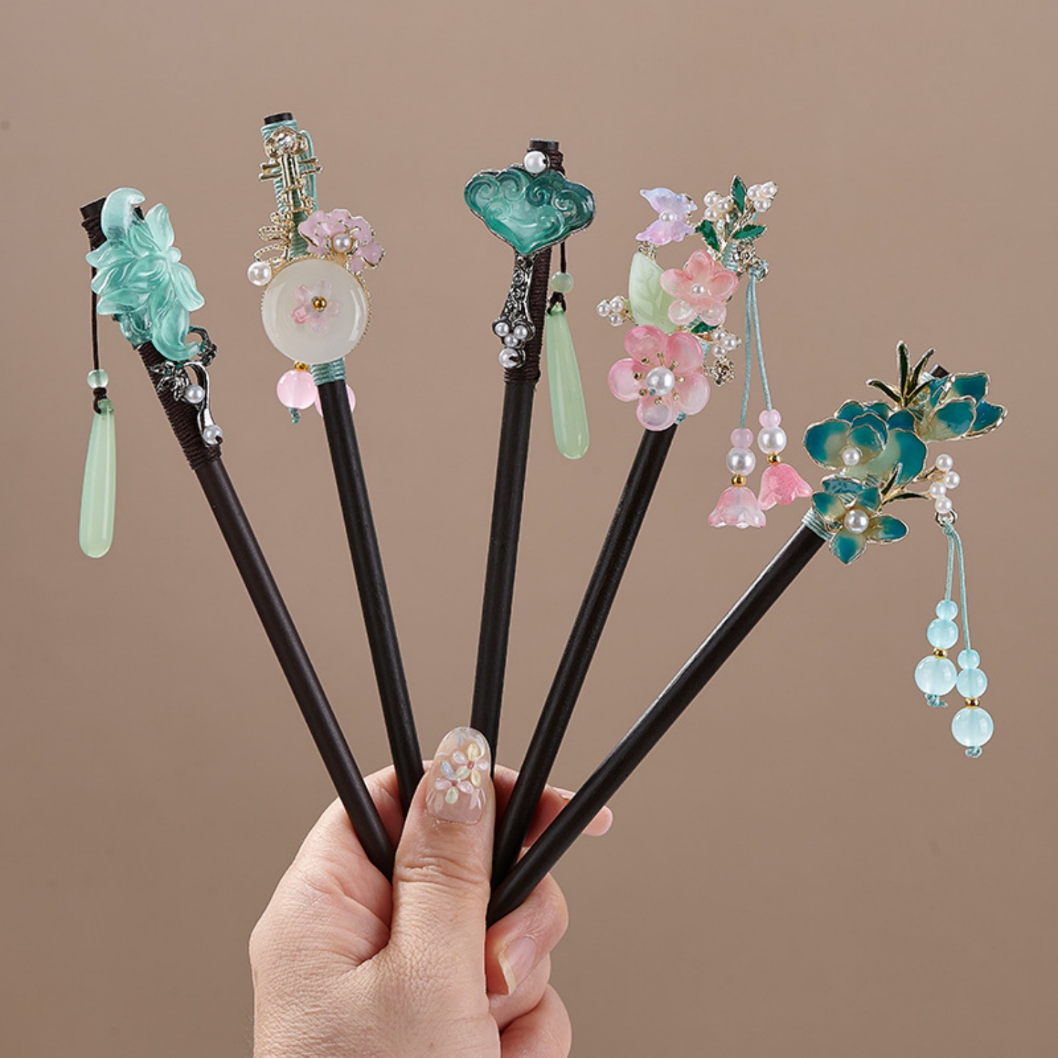 Винтажная заколка для волос с  – обзор и цена Hair Fork Stick