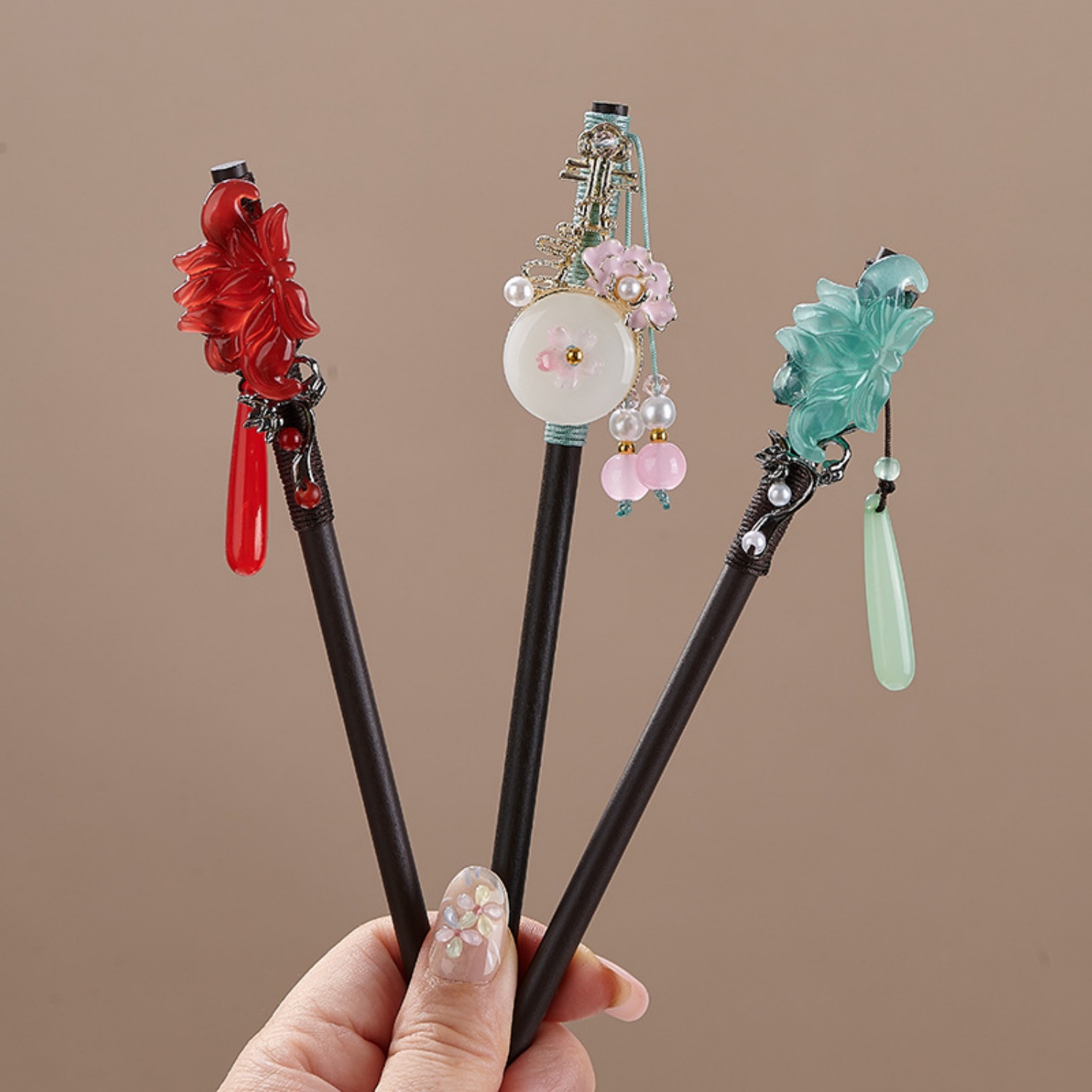 Винтажная заколка для волос с  – обзор и цена Hair Fork Stick