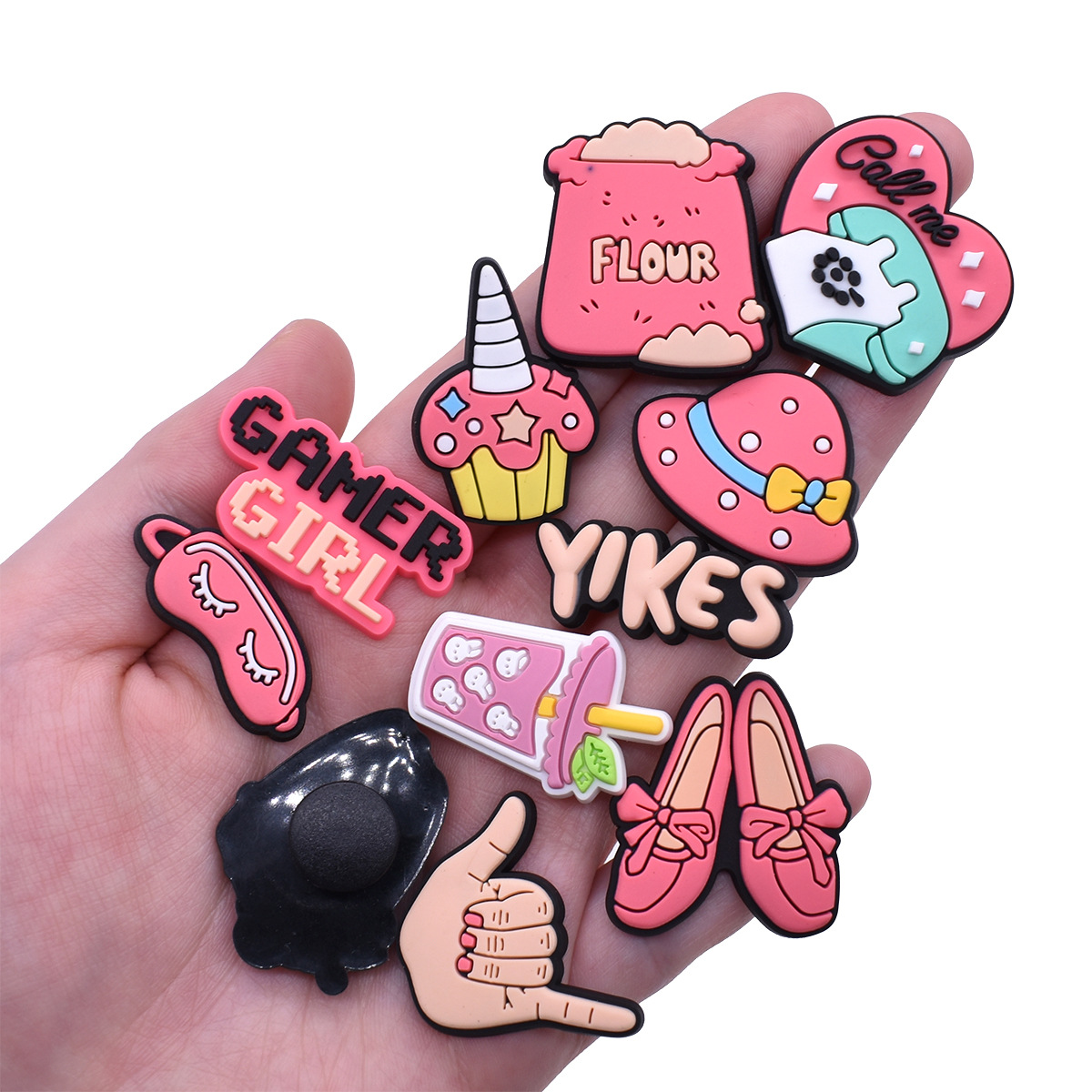 Cute Pink Shoe Charms Decorati – обзор и цена Women'S Accessories For Crocs