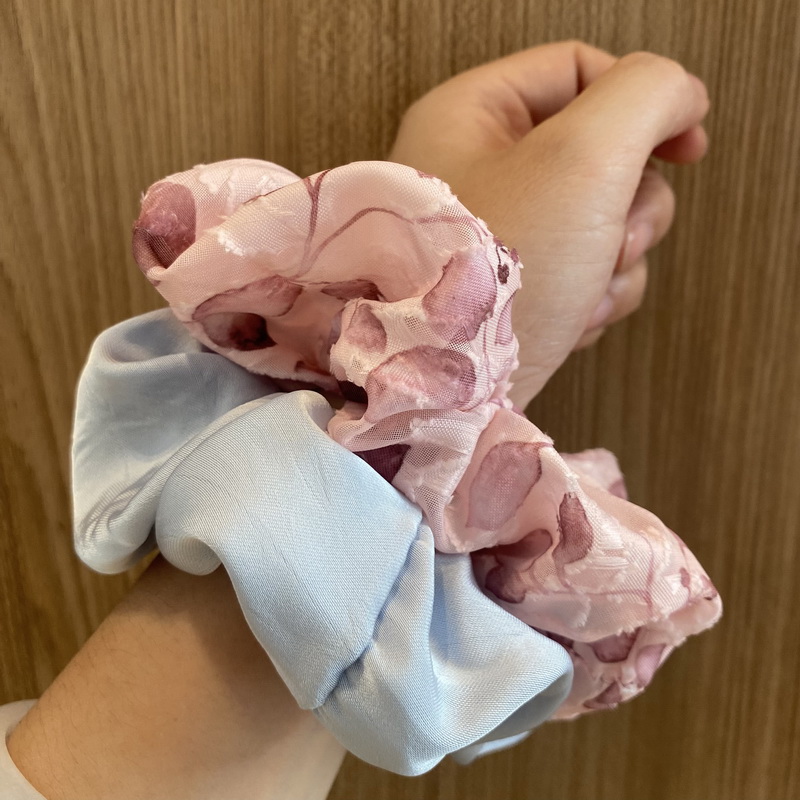Модные Шелковые резинки для же – обзор и цена Scrunchie Satin Set