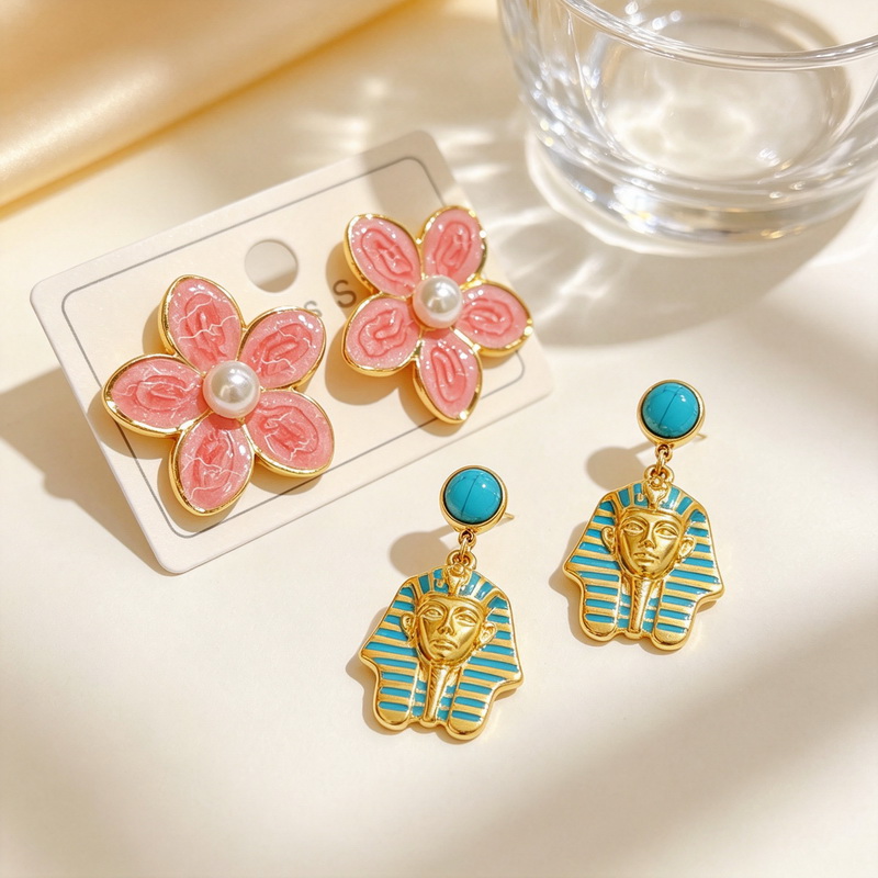Серьги из нержавеющей стали Ka – обзор и цена Women'S Egyptian Accessories