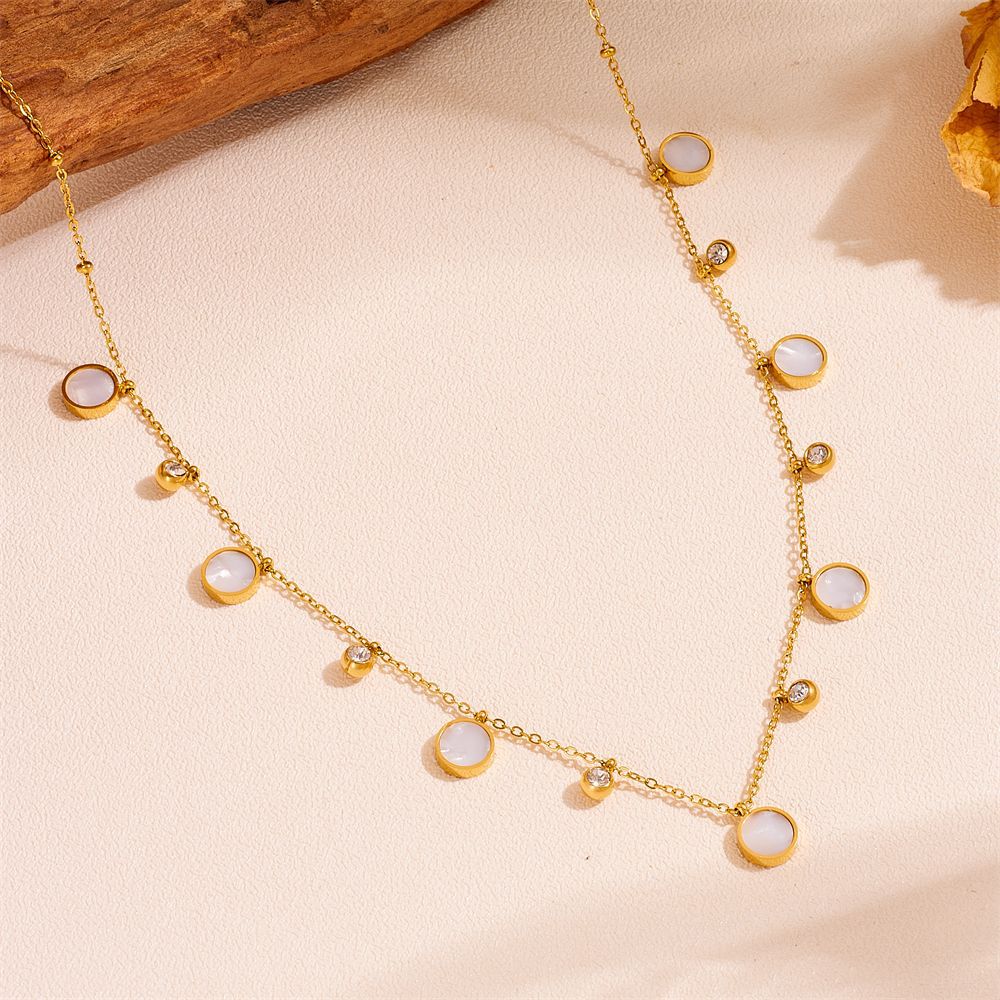 Изящное колье-чокер из 18-кара – обзор и цена Charm Necklace Dainty
