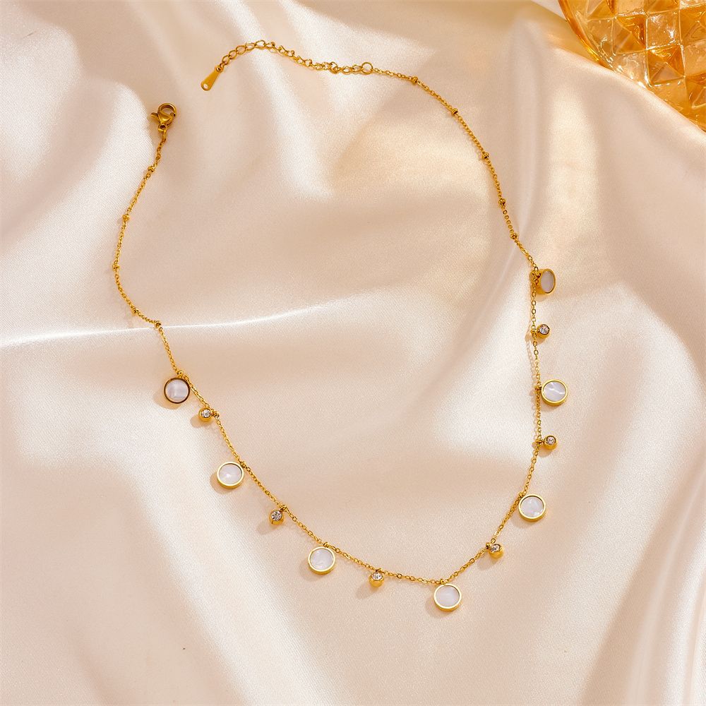 Изящное колье-чокер из 18-кара – обзор и цена Charm Necklace Dainty