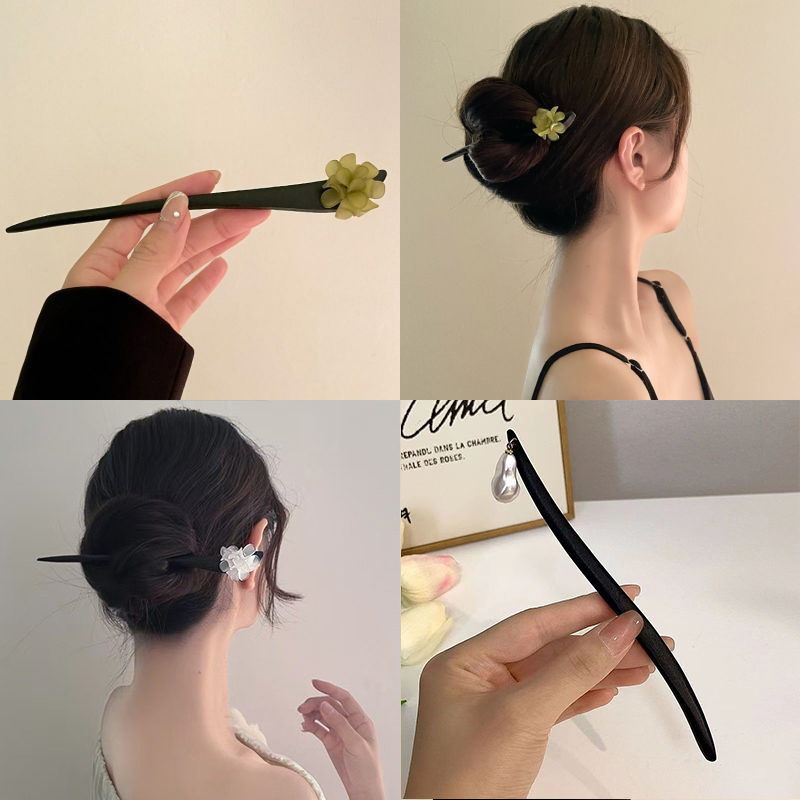 Винтажные деревянные палочки д – обзор и цена Hair Fork Stick