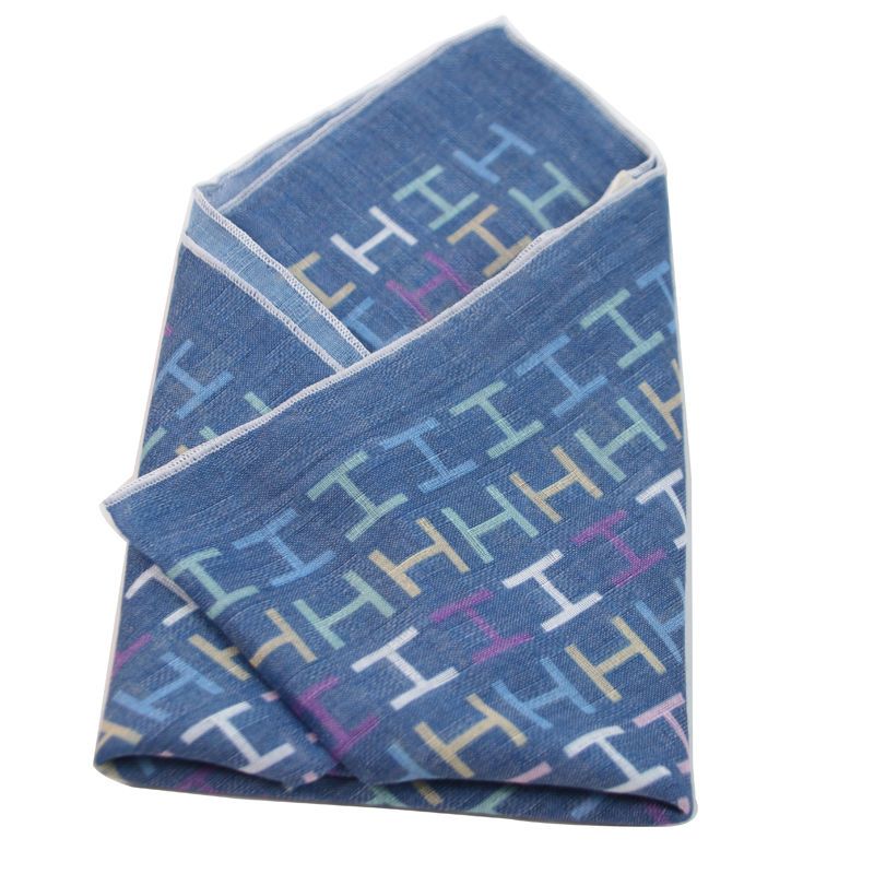 Мужской квадратный шарф с пуго – обзор и цена Silk Scarf Square