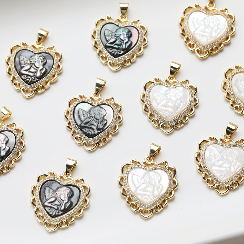 1 шт. Изящные сердца ракушки а – обзор и цена Charm Necklace Dainty