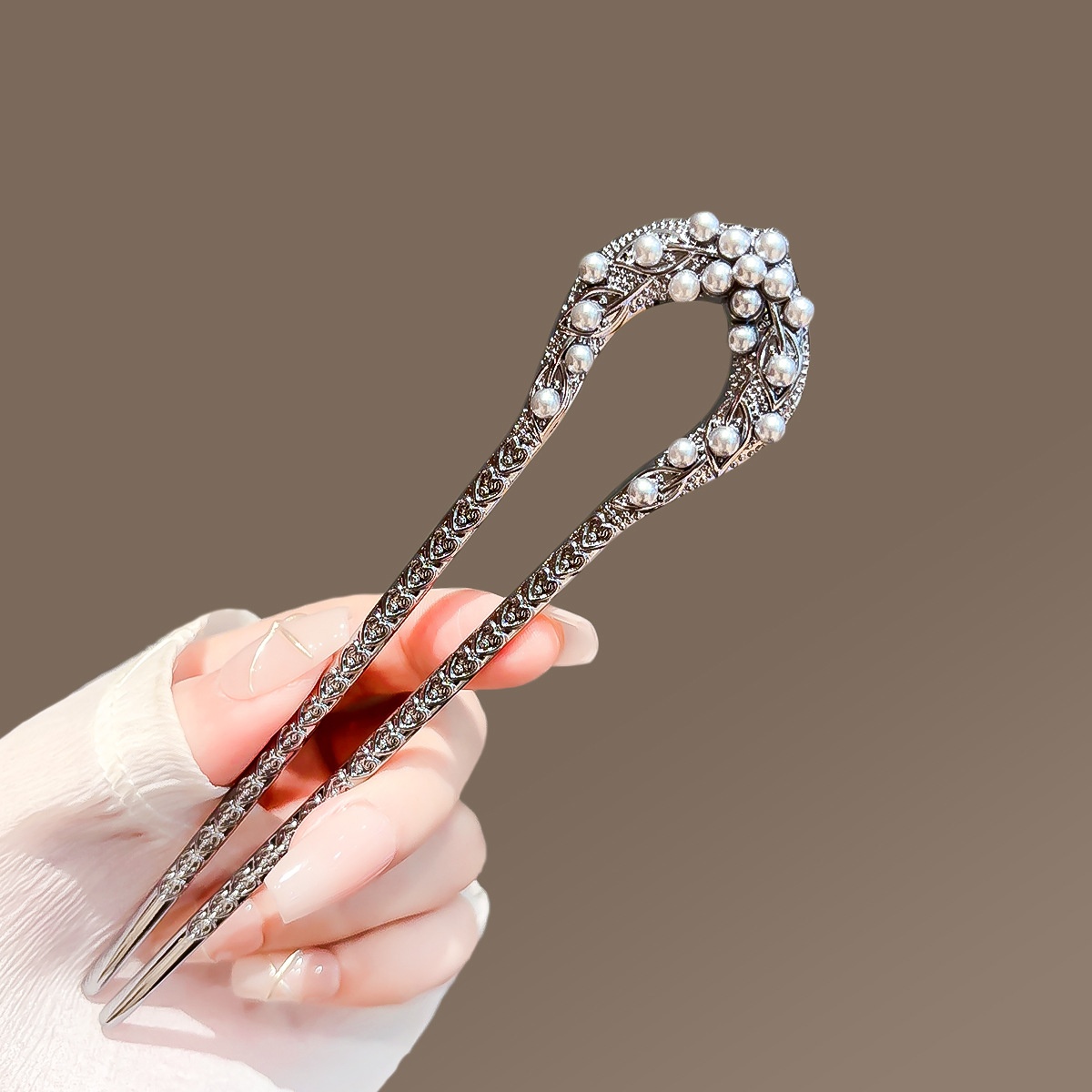 Новая жемчужная U-образная зак – обзор и цена Hair Fork Stick
