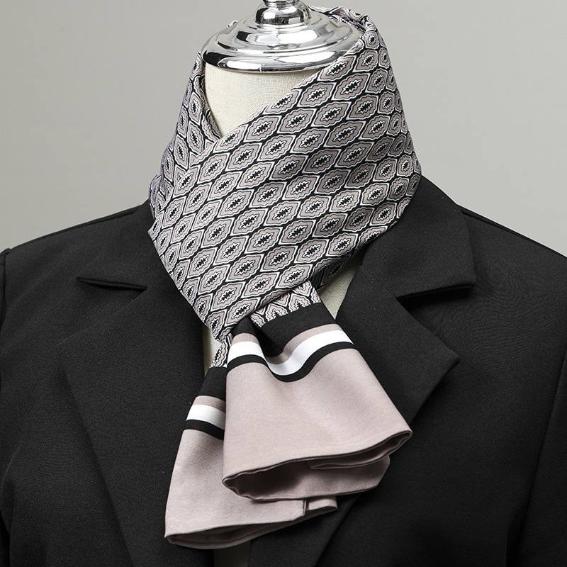Мужской шарф, имитация шелка,  – обзор и цена Silk Scarf Square