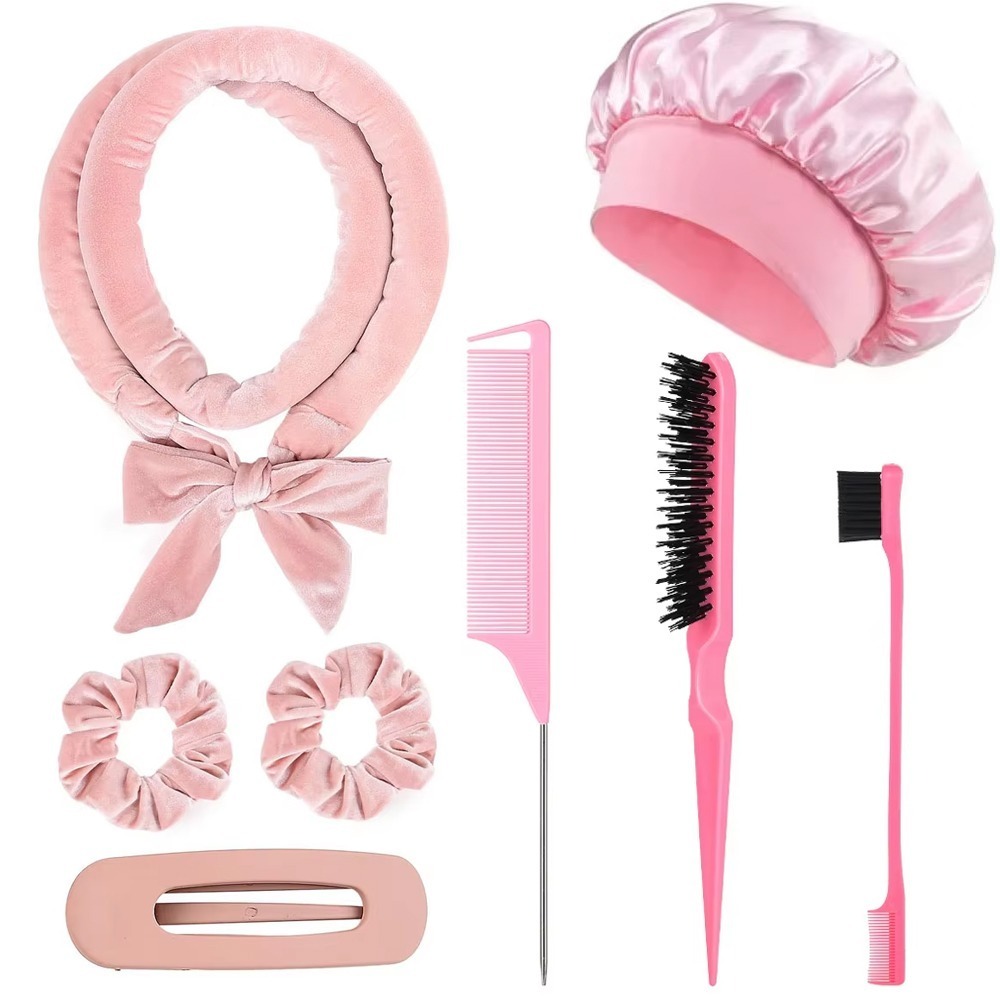 Набор для завивки волос без на – обзор и цена Scrunchie Satin Set