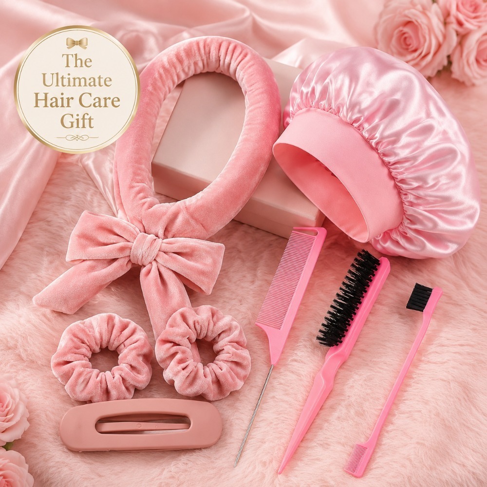 Набор для завивки волос без на – обзор и цена Scrunchie Satin Set