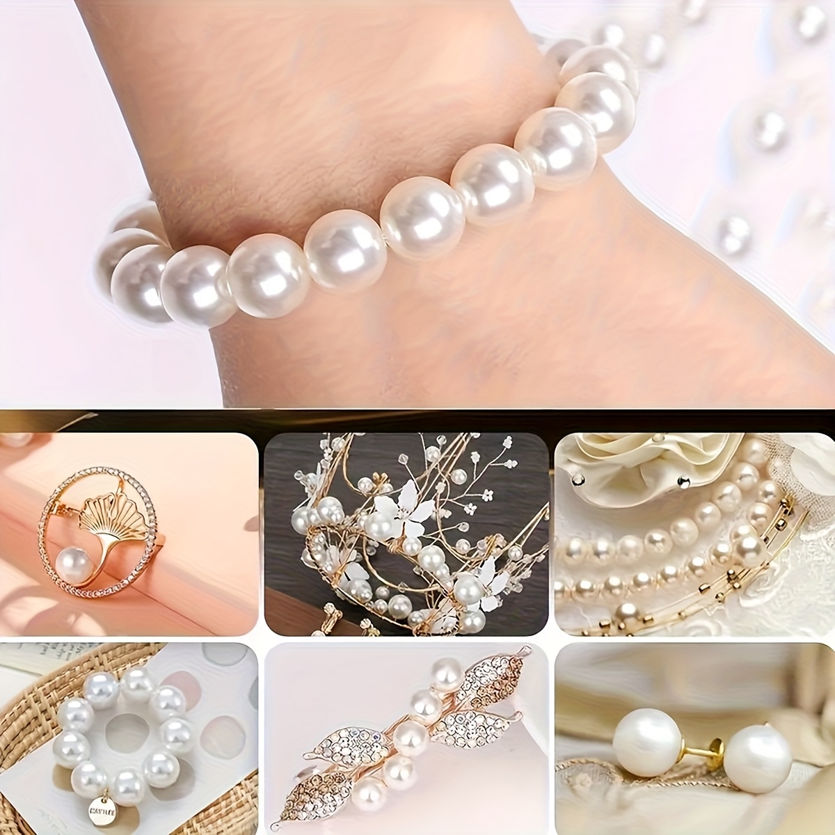1388 шт. 4/6/8/10 мм черные, б – обзор и цена Women Accessories Bracelet