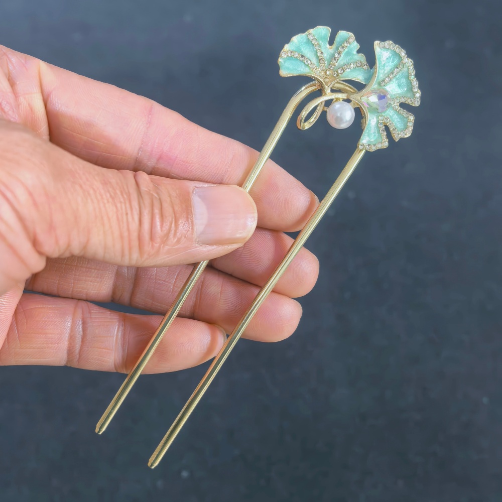 Винтажная заколка для волос с  – обзор и цена Hair Fork Stick