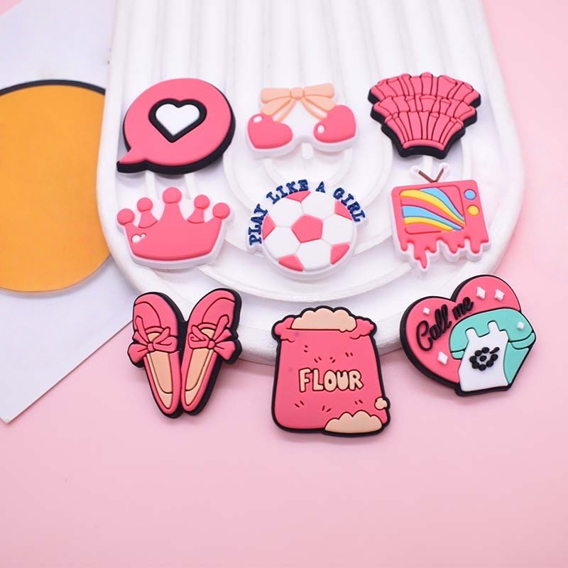 16 шт. розовых украшений для о – обзор и цена Women'S Accessories For Crocs
