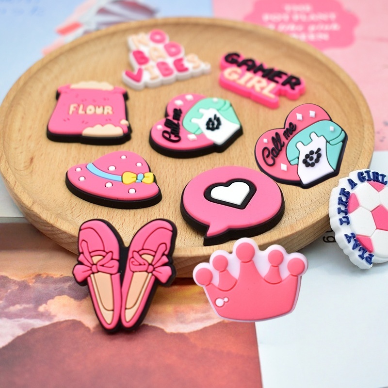 16 шт. розовых украшений для о – обзор и цена Women'S Accessories For Crocs