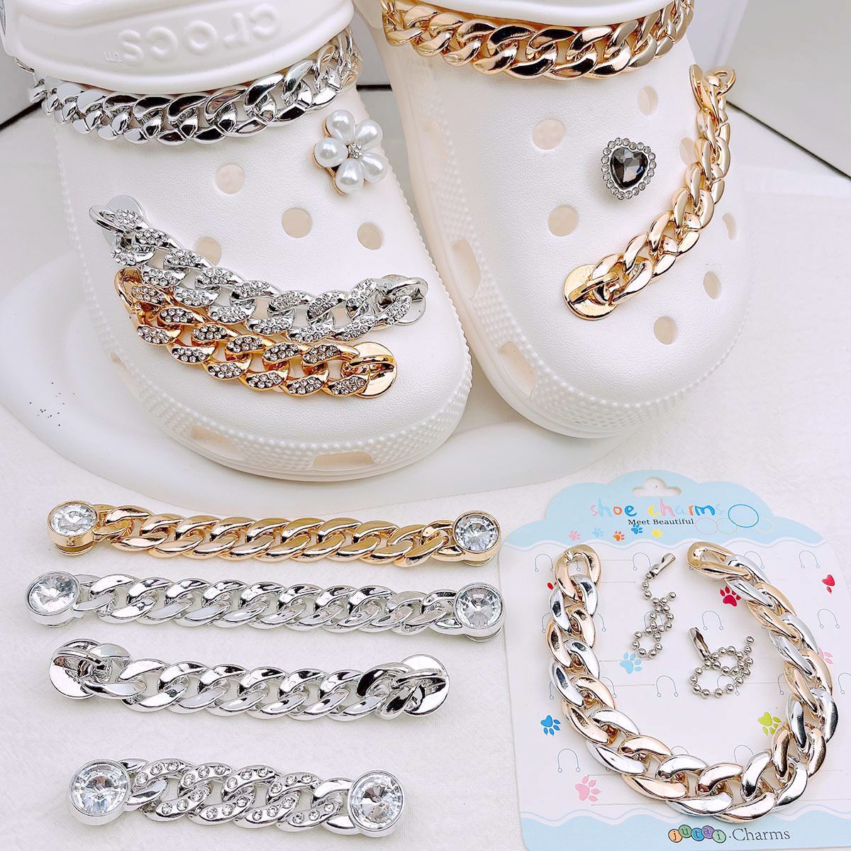 Модная универсальная цепочка д – обзор и цена Women'S Accessories For Crocs