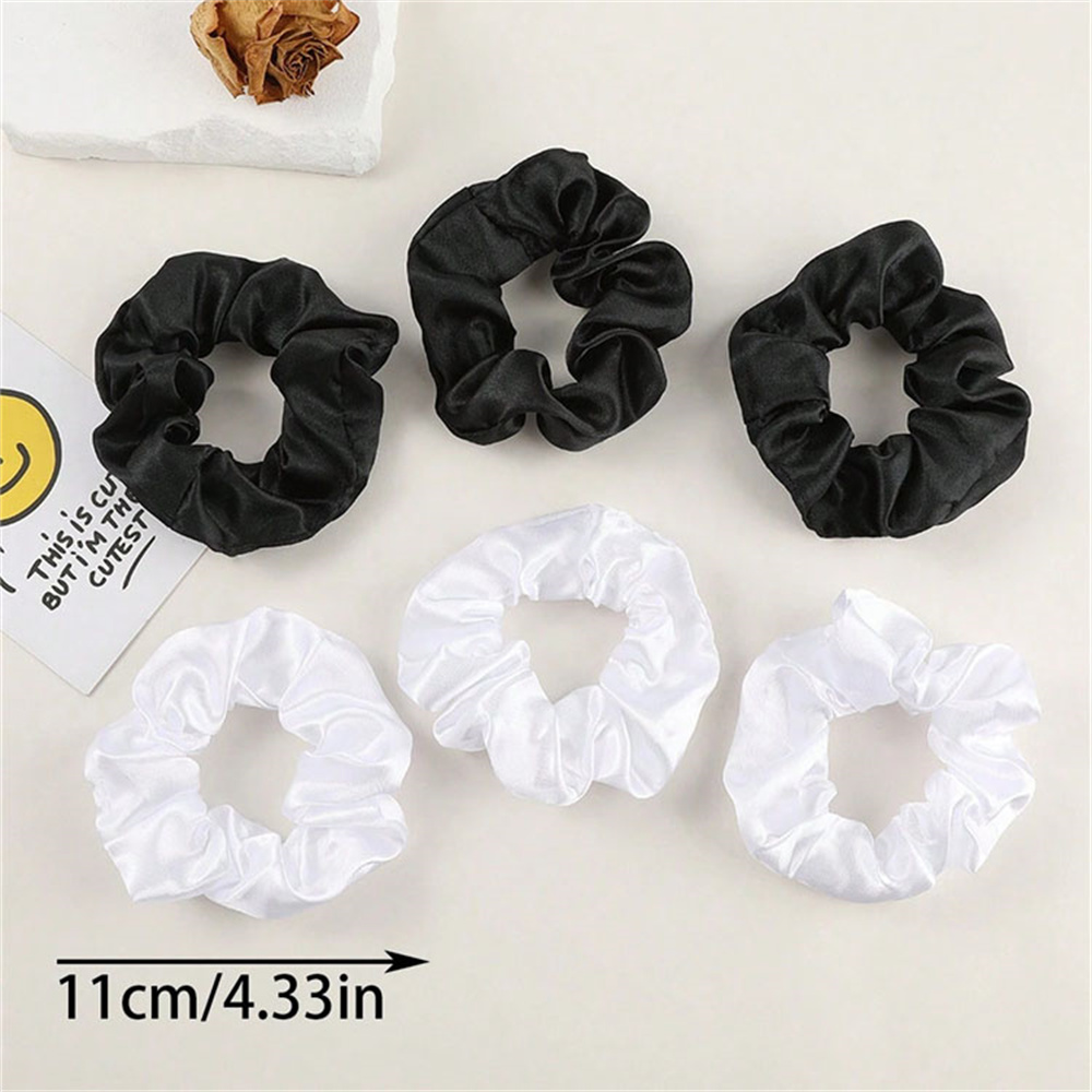 12 шт./компл. атласные резинки – обзор и цена Scrunchie Satin Set