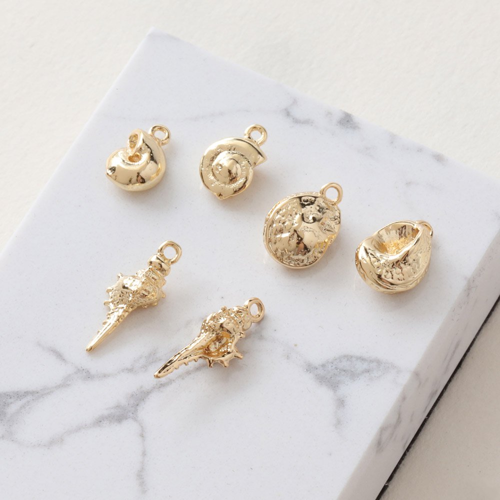 6PCS Dainty Small Conch Shell- – обзор и цена Charm Necklace Dainty