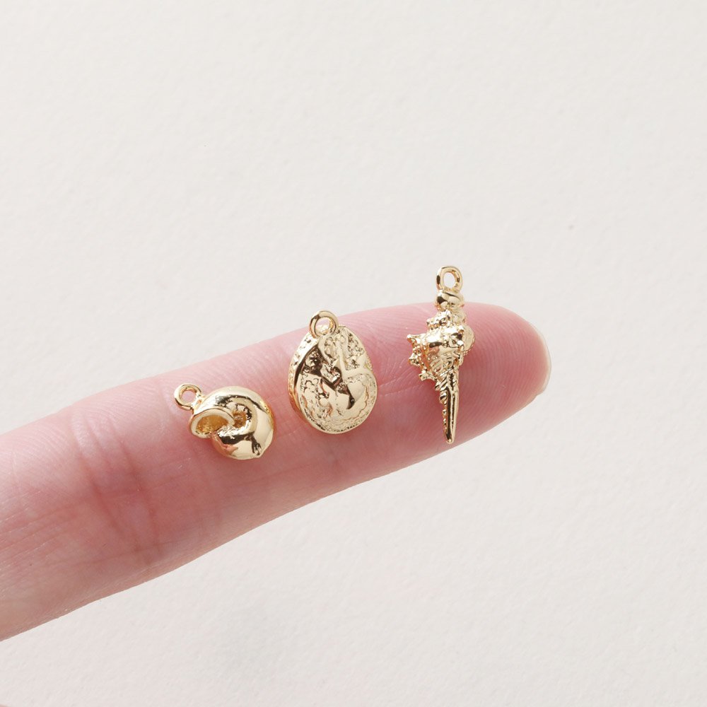 6PCS Dainty Small Conch Shell- – обзор и цена Charm Necklace Dainty