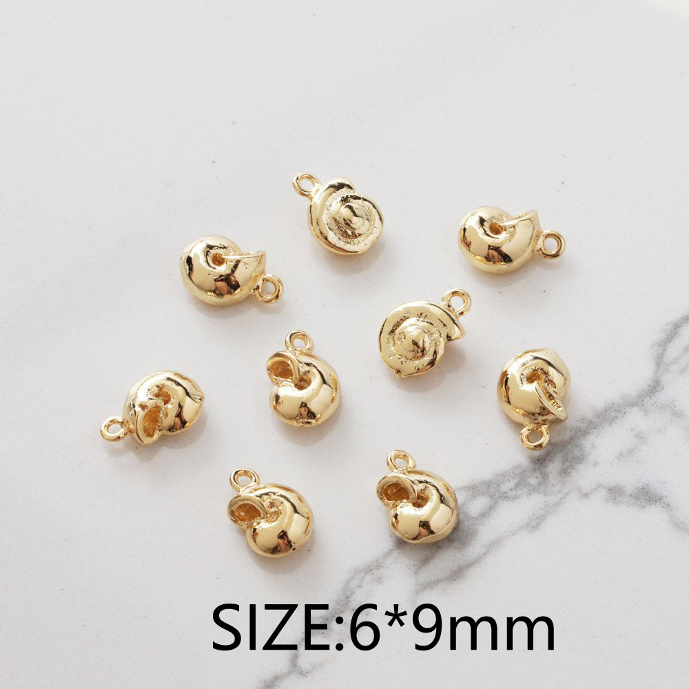 6PCS Dainty Small Conch Shell- – обзор и цена Charm Necklace Dainty