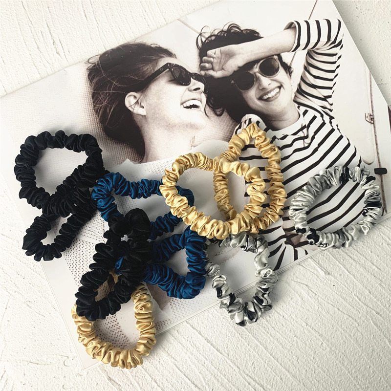 3 шт., набор резинок для волос – обзор и цена Scrunchie Satin Set