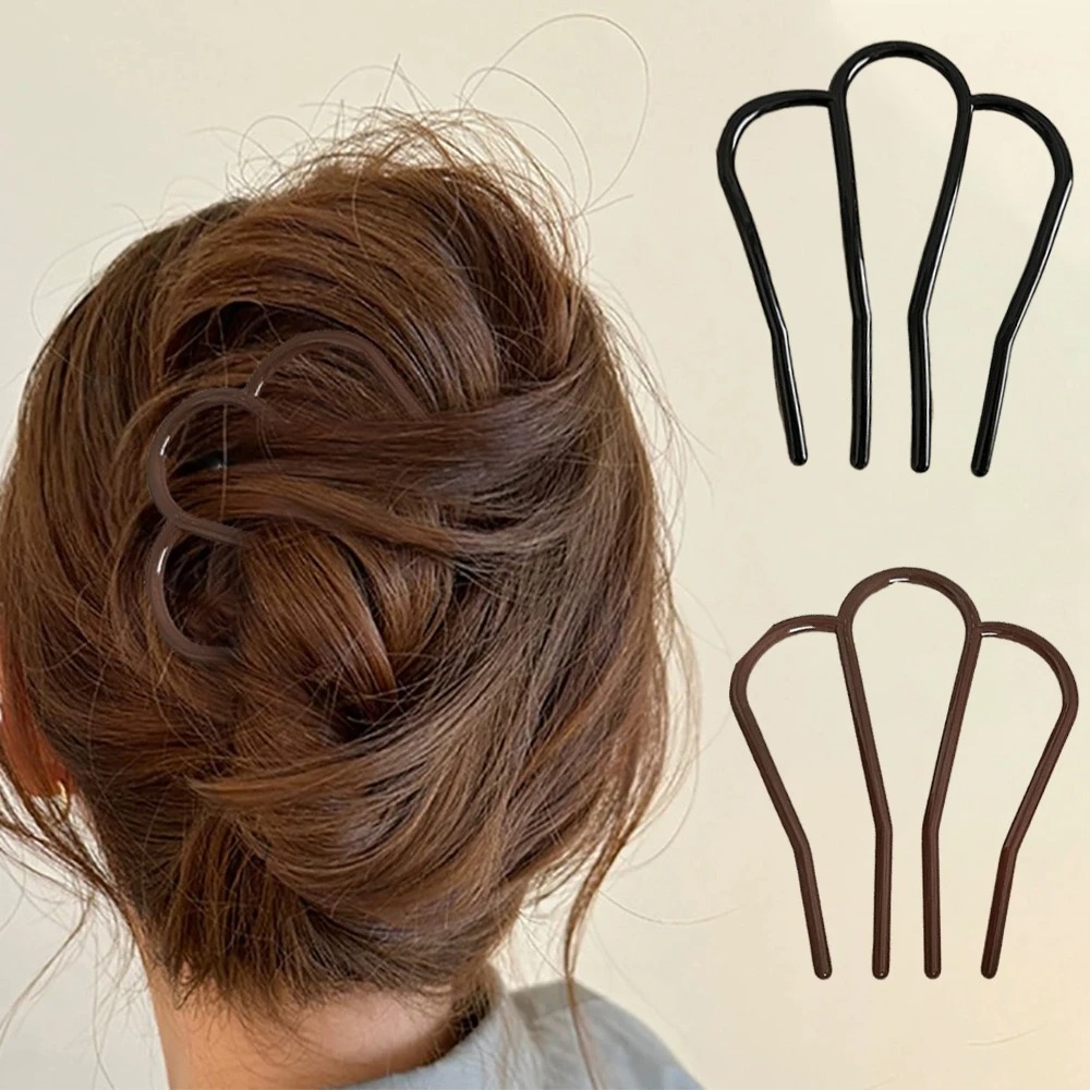 Элегантные мягкие акриловые U- – обзор и цена Hair Fork Stick