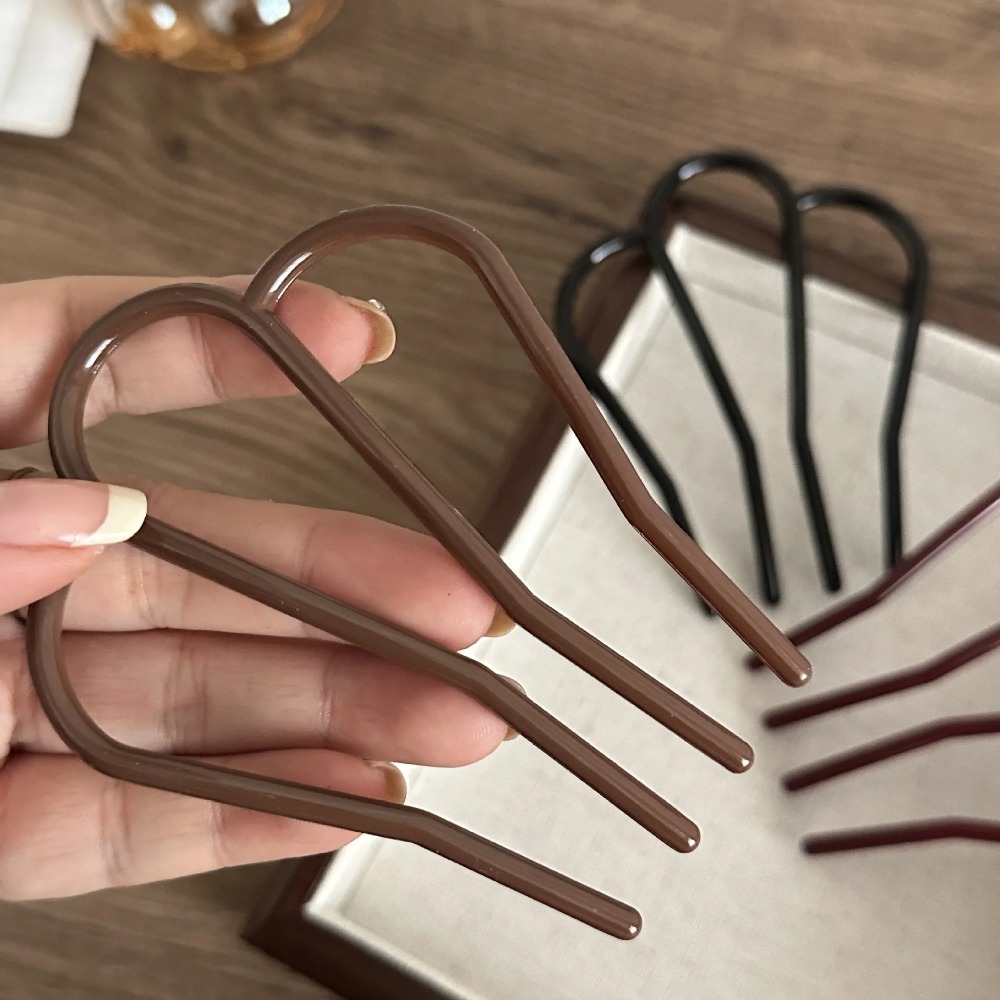 Элегантные мягкие акриловые U- – обзор и цена Hair Fork Stick