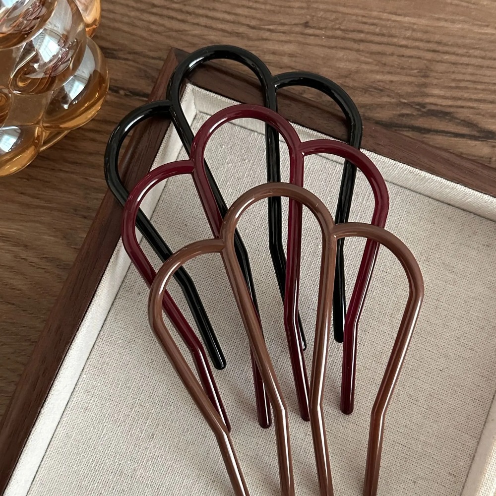 Элегантные мягкие акриловые U- – обзор и цена Hair Fork Stick